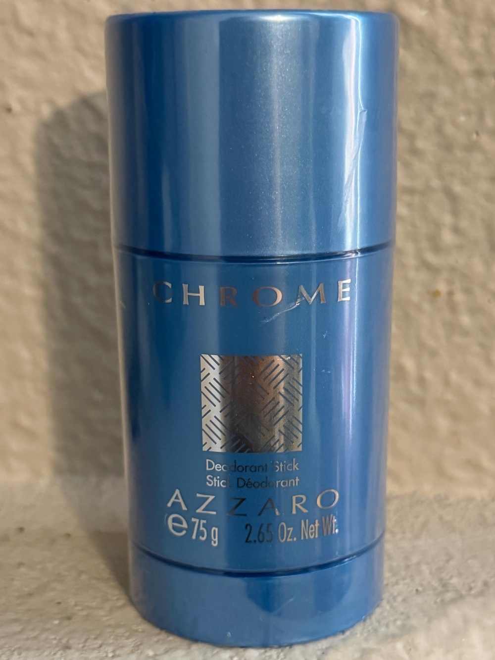 Azzaro Chrome Blue Men's Deodorant Stick NEW